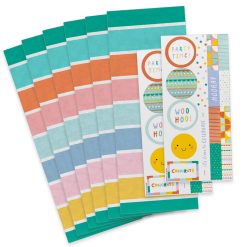 Hallmark - Pastel Stripes Tissue Paper Wrapping Kit