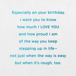 Alternative view of Hallmark - My Love Is Always Here for You Birthday Card for Son