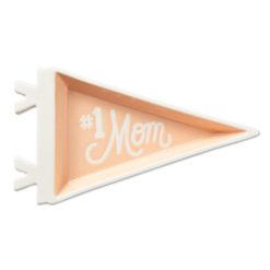 Hallmark - #1 Mom Pennant Trinket Dish