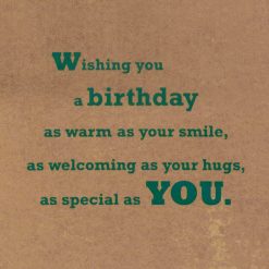 Alternative view of Hallmark - A Birthday as Special as You Birthday Card for Grandpa