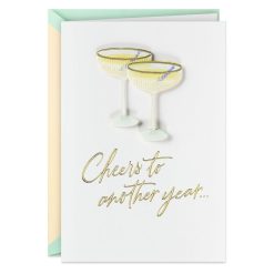 Hallmark - Cheers to Another Year Anniversary Card