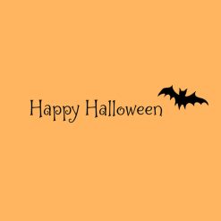 Alternative view of Hallmark - Pumpkin on Wrought Iron Fence Halloween Card