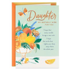 Hallmark - My Wishes for You Birthday Card for Daughter