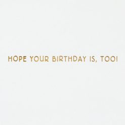 Alternative view of Hallmark - You're One of a Kind Zebra Birthday Card