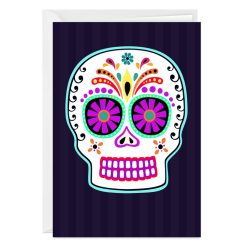 Hallmark - Sugar Skull Custom Day of the Dead Card