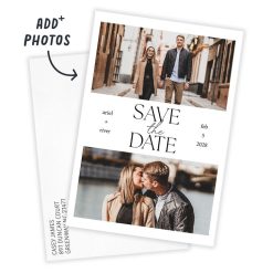 Alternative view of Hallmark - Moment by Moment Flat Wedding Save the Date