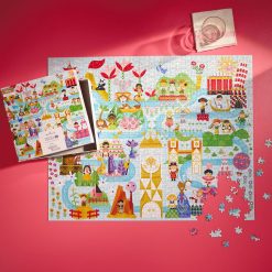 Alternative view of Hallmark - Disney It's a Small World Map 1000-Piece Jigsaw Puzzle