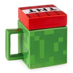 Alternative view of Hallmark - Minecraft Creeper Square Mug With Game Sounds, 15 oz.