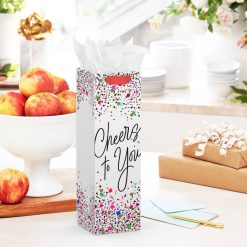 Alternative view of Hallmark - 13" Cheers to You Wine Gift Bag