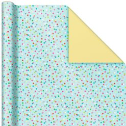 Alternative view of Hallmark - Sweet Birthday 3-Pack Reversible Wrapping Paper, 75 sq. ft. total