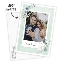 Alternative view of Hallmark - Watercolor Eucalyptus Wedding Thank-You Card