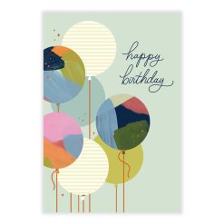 Alternative view of Hallmark - Balloons and Happy Wishes Custom Birthday eCard