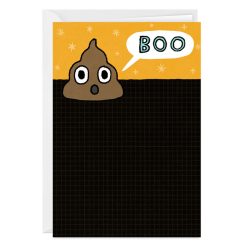 Hallmark - Boo Poo Funny Custom Halloween Card