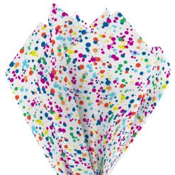 Alternative view of Hallmark - Colorful Paint Dot Confetti Tissue Paper, 6 Sheets