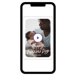 Hallmark - White Frame Fatherés Day eCard