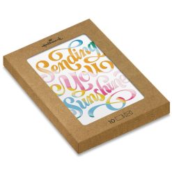 Hallmark - Sending You Sunshine Blank Notes, Pack of 10