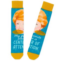 Alternative view of Hallmark - Blanche The Golden Girls Center of Attention Novelty Crew Socks