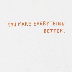 Alternative view of Hallmark - Eggs and Ramen You Make Everything Better Card