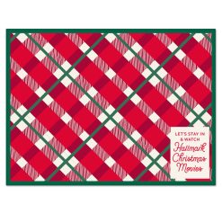 Alternative view of Hallmark - Hallmark - Channel Let's Stay In Oversized Throw Blanket, 80x60