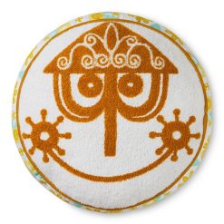 Hallmark - Disney It's a Small World Round Clock Face Pillow, 15