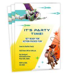 Hallmark - Disney/Pixar Toy Story Get Ready Birthday Invitation