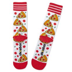 Alternative view of Hallmark - Pepperoni Pizza Novelty Crew Socks
