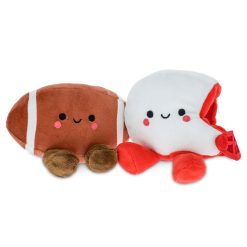 Hallmark - Better Together Football and Helmet Magnetic Plush Pair, 5 H