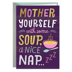 Hallmark - Mother Yourself, Bubbeleh Funny Get Well Card