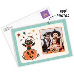 Alternative view of Hallmark - Black Cat Surprise Custom Halloween Card