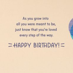 Alternative view of Hallmark - Watching You Grow Is a Gift Birthday Card for Grandson
