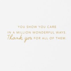 Alternative view of Hallmark - ArtLifting You Make a Difference Thank-You Card