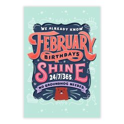 Alternative view of Hallmark - February Shines Birthday eCard