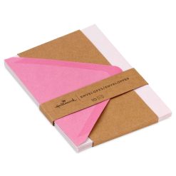 Alternative view of Hallmark - Soft Pink Brushstroke Designed Envelopes, Pack of 10