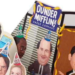 Alternative view of Hallmark - The Office The Party Planning Committee Funny Pop-Up Birthday Card With Sound
