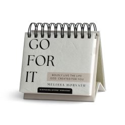 Hallmark - Melissa Horvath Go For It: Boldly Live the Life God Created for You Perpetual Calendar