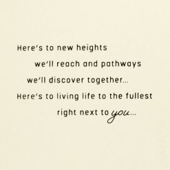 Alternative view of Hallmark - Another Year of Adventures Romantic Birthday Card