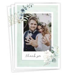 Hallmark - Watercolor Eucalyptus Wedding Thank-You Card