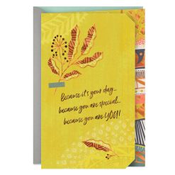 Hallmark - Because You Are You Religious Birthday Card