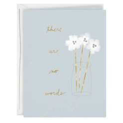 Hallmark - No Words, Only Love Sympathy Card