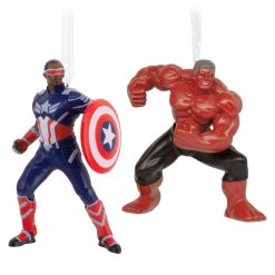 Hallmark - Captain America Ornament Gift Set