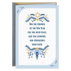 Hallmark - Peace, Comfort and Faith Rosh Hashanah Card