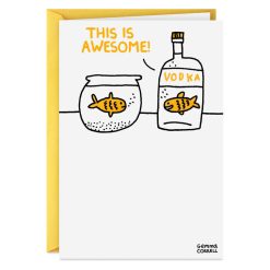 Hallmark - Spend Your Day in Good Spirits Funny Birthday Card