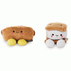 Alternative view of Hallmark - Better Together Hot Dog and S'More Magnetic Plush, 4