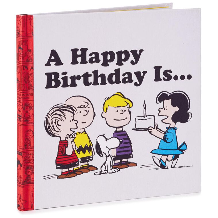 Hallmark - Peanuts A Happy Birthday Isé Book
