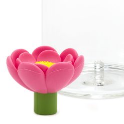 Alternative view of Hallmark - Charmers Pink Flower Silicone Charm