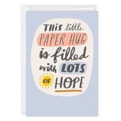 Hallmark - Paper Hug Custom Encouragement Card