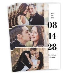 Hallmark - Minimalist Photo Strip Flat Wedding Save the Date