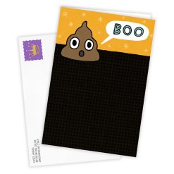 Alternative view of Hallmark - Boo Poo Funny Custom Halloween Card