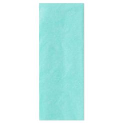 Hallmark - Solid Aquamarine Tissue Paper, 8 sheets