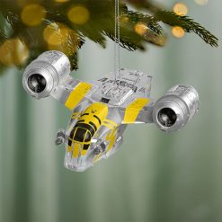 Alternative view of Hallmark - Star Wars: The Mandalorian and Grogu The Razor Crest Ornament